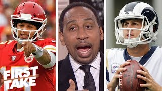 Are the Los Angeles Rams and Kansas City Chiefs the favorites in the NFL  First Take [upl. by Ri]