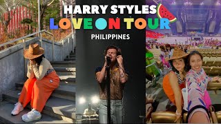 HARRY STYLES LOVE ON TOUR 🍒FULL VIP CONCERT EXPERIENCE 🍉 CONCERT VLOG  Philippines [upl. by Ancelin489]