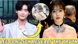 LEE JONG SUK OFFICIALLY ADDRESSES BREAKUP SPECULATIONS INVOLVING IU FOR FIRST TIME [upl. by Aubrie]