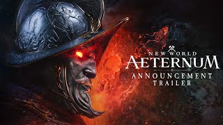 New World Aeternum  Announce Trailer [upl. by Keiryt]