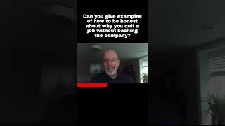 How to be honest about quitting without blame shorts jobsearchtv CareerAdvice JobTips [upl. by Cressida]