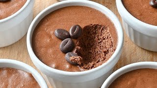 Recette mousse au chocolat et au café [upl. by Deehsar]