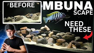 Best Way To Scape an MBUNA Cichlid Tank [upl. by Screens83]