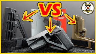 BRACE YourselfNEW SB Tactical SBA5 Pistol Stabilizing Brace vs SBA3 amp SBA4 Which One Is BEST [upl. by Zoilla]