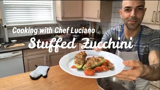 Stuffed zucchini quotmy wayquot [upl. by Nomelihp593]