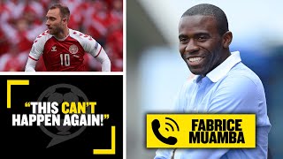 quotTHIS CANT HAPPEN AGAINquot Fabrice Muamba discusses the Christian Eriksen incident at EURO2020 [upl. by Yancey]