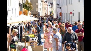 Rommelmarkt der Begijnhoven editie 2019 te Mechelen [upl. by Aikan616]