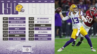 Reaction to 2024 LSU Football Schedule How Manageable Is It [upl. by Yracaz]