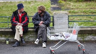 Leben wie Penner Obdachlos in Deutschland Dokumentation NEU 2017 [upl. by Rehsu]