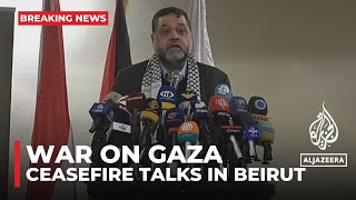 Hamas official It is the duty of neighbouring countries to break the siege on Gaza [upl. by Airitac]