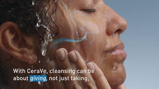 Get CeraVe Clean with CeraVe Cleansers [upl. by Ainehs]