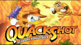 Full GamePlay Quackshot starring Donald Duck Sega Genesis Mega drive [upl. by Herahab812]