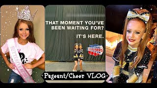 GLITZ PAGEANT  NCA VLOG  One Busy Weekend [upl. by Tnarb]