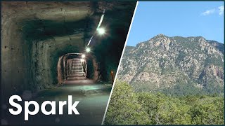 Exploring The Huge Nuclear Bunker Built Inside Of A Mountain  Super Structures  Spark [upl. by Salomi]