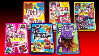 Poppy Playtime Game Book Collection🧸🎁😈 Part 1  6 [upl. by Eiramac945]