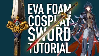 How To Honkai Star Rail Blade Cosplay Sword tutorial DIY [upl. by Hyacinthie269]