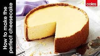 The Perfect Baked New York Cheesecake [upl. by Hsan301]