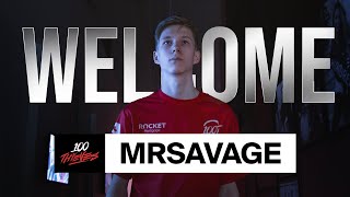 MrSavage Joins 100 Thieves [upl. by Harden785]