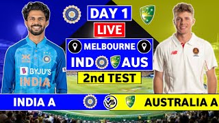 India A vs Australia A 2nd Test Live Scores  IND vs AUS 2nd Test Day 1 Live Scores amp Commentary [upl. by Onitrof]