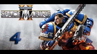 Warhammer 40000 Space Marine 2  Overwhelmed 4  walkthrough  gameplay  lets play [upl. by Beitz]