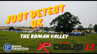 JUST DETECT UK  THE ROMAN VALLEY  METAL DETECTING UK  SILVER HAMMERED COIN [upl. by Levenson205]