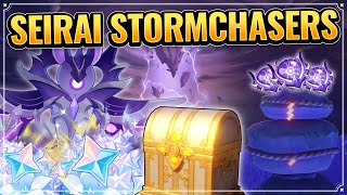 Seirai Stormchasers Complete Guide FREE PRIMOGEMS  UNLOCK NEW BOSS Genshin Impact Patch 21 Guide [upl. by Tillford344]