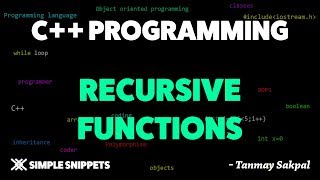 Recursive Functions in C with Example Program amp Explanation [upl. by Yremogtnom670]