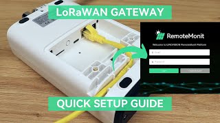 Setting Up Your IOTG65 Indoor LoRaWAN Gateway [upl. by Zetana]