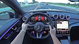 The New Mercedes C63 AMG 2024 Test Drive [upl. by Areid]