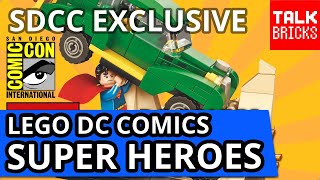 LEGO DC Comics SDCC 2015 Exclusive Revealed Action Comics 1 Superman Set [upl. by Mendez]