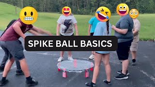 Spike Ball Basics For Youth Group [upl. by Pacorro347]