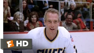 Slap Shot 510 Movie CLIP  Reg Taunts the Goalie 1977 HD [upl. by Elocim217]