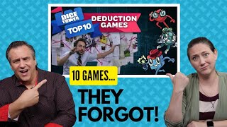 10 Deduction Games They Forgot [upl. by Tillford367]