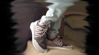 Adidas Tubular Radial On Feet Review [upl. by Ytirahc]