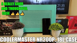 CoolerMaster NR200P Build  An 18L SFF ITX Build [upl. by Youlton]