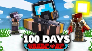 I Survived 100 Days in a EXTREME RADIOACTIVE Zombie Apocalypse in Minecraft Hardcore [upl. by Kumler998]