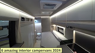 6 amazing interior campervans for 2024 [upl. by Arykat700]