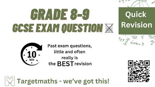 FUNCTIONS  GRADE 9  PASS GCSE MATHS  Quick Revision  One A Day  Exam Practice [upl. by Eilah]