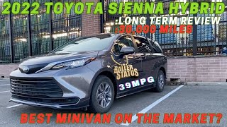 2022 Toyota Sienna LE Hybrid 30000 mile review Ultimate family wagon Worth the Hype toyota [upl. by Sylvan]