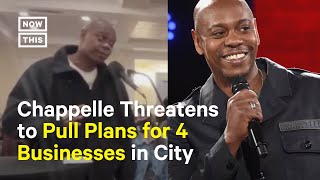 Dave Chappelle Helps Kill Affordable Housing Proposal [upl. by Zehc873]