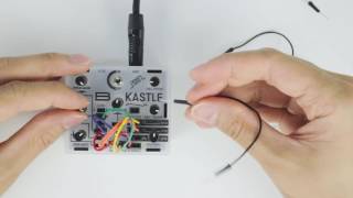 Sound exploration with Bastl Kastle raw audio [upl. by Odraccir]