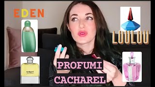 4 PROFUMI di CACHAREL profumi recensioni [upl. by Ettenahc685]