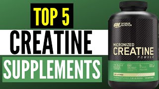 Best Creatine Supplements 2024 Top 5 Creatine Monohydrate Brands [upl. by Anilak]