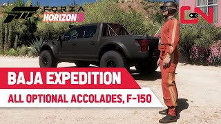 Forza Horizon 5 Baja Expedition All Optional Accolades  Ford F150 Deberti Legendary Thermal Suit [upl. by Bowie]