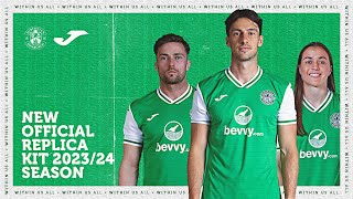 Revealed The 202324 Hibernian FC Home Kit From Joma [upl. by Hesler]