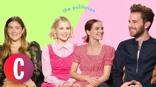 The Politician Cast On Their Roles Their Favorite Outfits And How To Stay True To Yourself [upl. by Chimene]