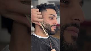 Would you get this beard fade 🧔🏻🔥 barber beard barbershop beardclub haircut bearding [upl. by Anivram]