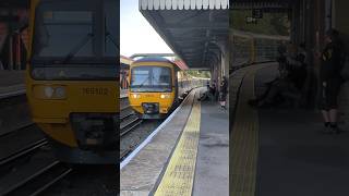 165102  165132 are seen passing st Denys on a service to Portsmouth harbour from Cardiff Central [upl. by Noraj]