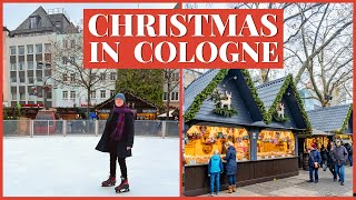 COLOGNE CHRISTMAS MARKETS  European Christmas Markets Tour 5 of 6 [upl. by Atilrak]