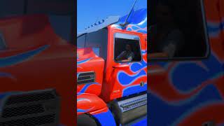 TRUK OPTIMUS PRIME GTA 5 shorts gta5 [upl. by Wilek]